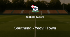 National League: Southend - Yeovil Town