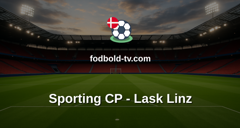 Champions League: Sporting CP - Lask Linz
