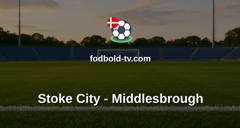Championship: Stoke City - Middlesbrough