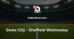 Championship: Stoke City - Sheffield Wednesday