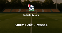Europa League: Sturm Graz - Rennes