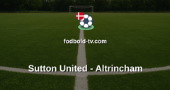 National League: Sutton United - Altrincham