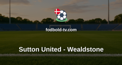 National League: Sutton United - Wealdstone
