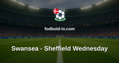 Championship: Swansea - Sheffield Wednesday