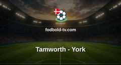 National League: Tamworth - York