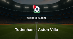 Premier League: Tottenham - Aston Villa