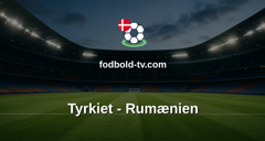 VM-kvalifikation: Tyrkiet - Rumænien