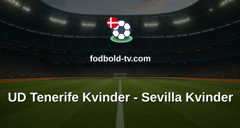 Primera División Femenina: UD Tenerife Kvinder - Sevilla Kvinder