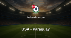 VM i fodbold: USA - Paraguay