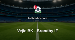 DBU Pokalen: Vejle BK - Brøndby IF