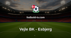 NordicBet Liga: Vejle BK - Esbjerg