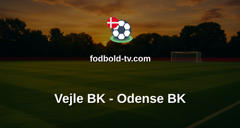 Superligaen: Vejle BK - Odense BK