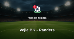 Superligaen: Vejle BK - Randers