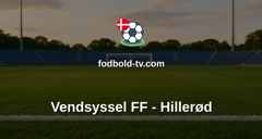 NordicBet Liga: Vendsyssel FF - Hillerød