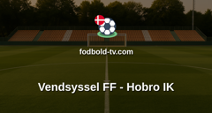 NordicBet Liga: Vendsyssel FF - Hobro IK