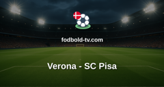 Serie A: Verona - SC Pisa