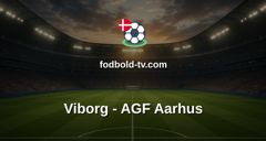 Superligaen: Viborg - AGF Aarhus