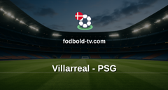 Champions League: Villarreal - PSG
