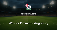 Bundesliga: Werder Bremen - Augsburg