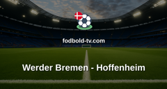 Bundesliga: Werder Bremen - Hoffenheim