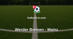Bundesliga: Werder Bremen - Mainz