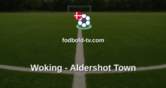 National League: Woking - Aldershot Town