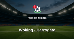 National League: Woking - Harrogate