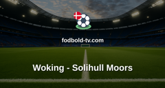 National League: Woking - Solihull Moors