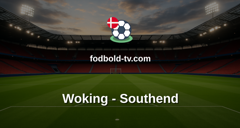 National League: Woking - Southend