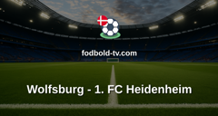 Bundesliga 2: Wolfsburg - 1. FC Heidenheim