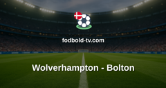 Championship: Wolverhampton - Bolton