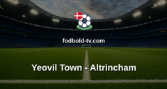National League: Yeovil Town - Altrincham