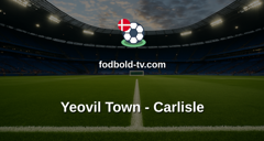 National League: Yeovil Town - Carlisle
