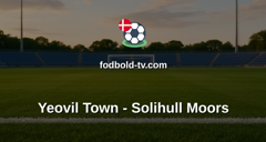 National League: Yeovil Town - Solihull Moors
