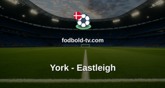 National League: York - Eastleigh