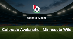 NHL: Colorado Avalanche - Minnesota Wild