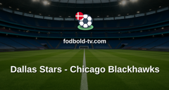 NHL: Dallas Stars - Chicago Blackhawks