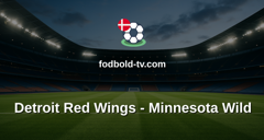 NHL: Detroit Red Wings - Minnesota Wild