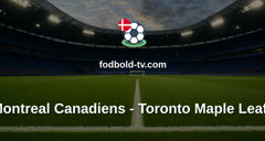 NHL: Montreal Canadiens - Toronto Maple Leafs