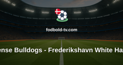Metal Ligaen: Odense Bulldogs - Frederikshavn White Hawks
