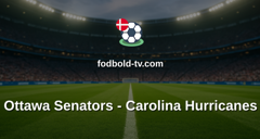 NHL: Ottawa Senators - Carolina Hurricanes