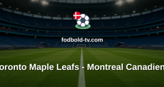 NHL: Toronto Maple Leafs - Montreal Canadiens