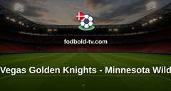 NHL: Vegas Golden Knights - Minnesota Wild